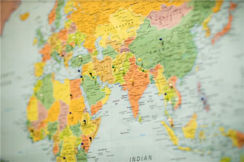 Map of where students are from Map of where students are from